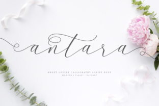 Antara Script: A Classy Handwriting Font for Elegant Designs