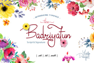 Badriyatun Script: A Stylish Font for Creative Workflows
