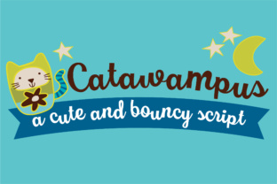 Catawampus: A Whimsical Script Font