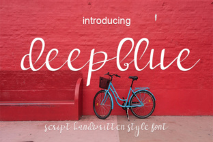 Deepblue: A Handwritten Font for Unique Design Expressions