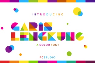 Garis Lengkung: A Playful, Modern Typeface for Creative Projects