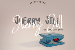 Jherry Jill and The Jherry Jill Font Duo: A Perfect Blend of Handwritten Elegance and Modern Simplicity
