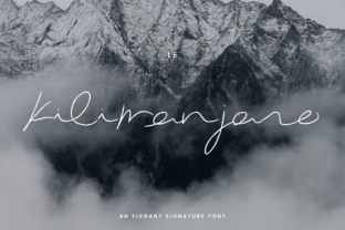 Le Kilimanjaro: A Elegant Handwritten Script for Your Design Projects