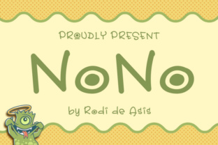 NoNo: A Playful Font for Professional and Creative Workflows