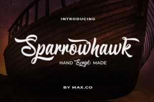 Sparrowhawk Script: A Retro Calligraphy Font for Modern Designers
