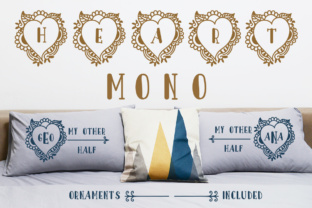 The Heart Monogram: A Unique Font for Expressing Love and Identity
