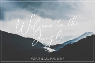 Welcome to the Jungle: A Bold and Versatile Calligraphy Font for Creative Projects