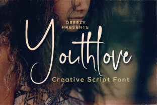 Youthlove: A Creative Script Font for Unique Design Expressions